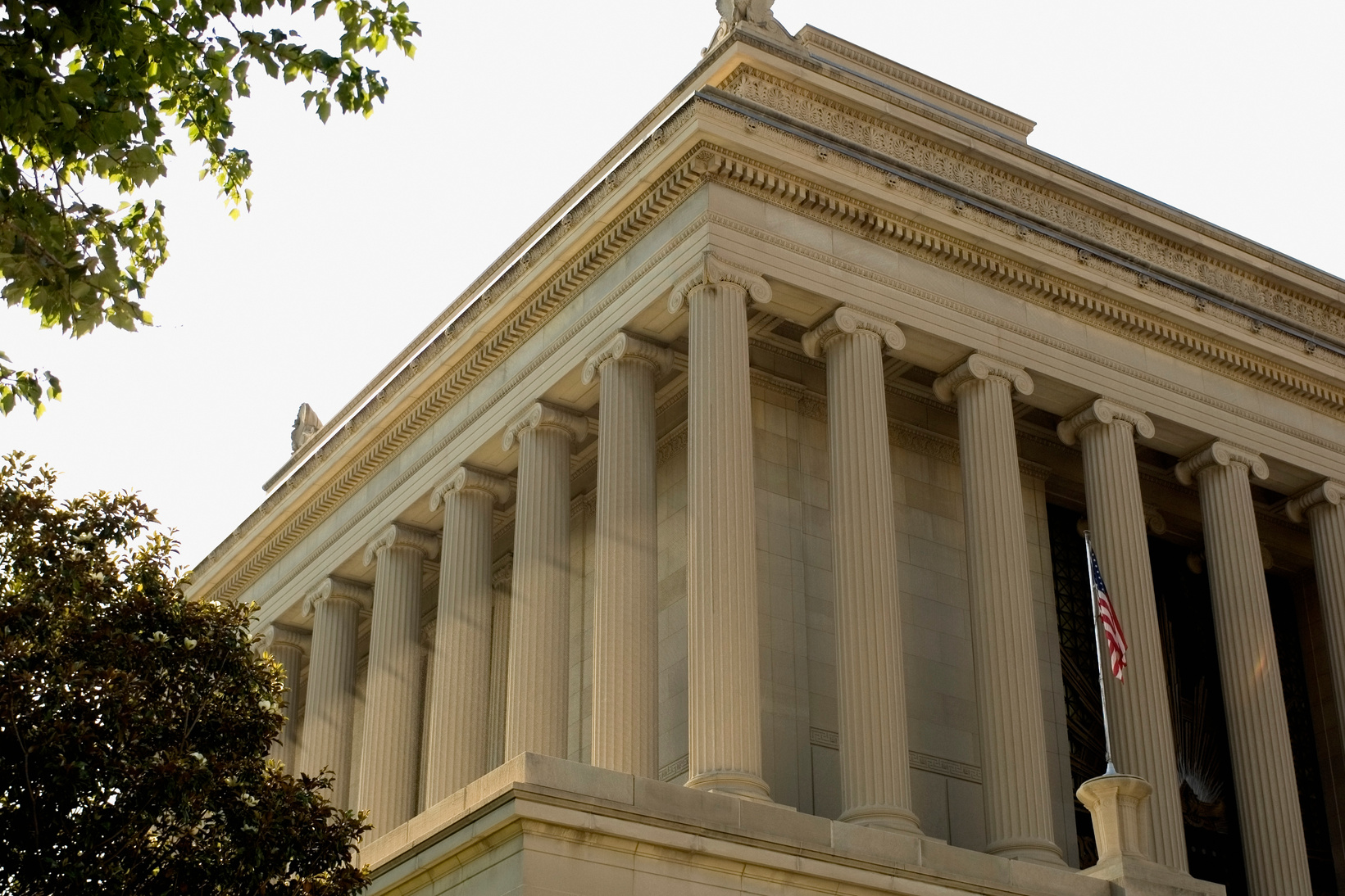 Low angle view of a government building, House of the Temple, Washington DC, USA